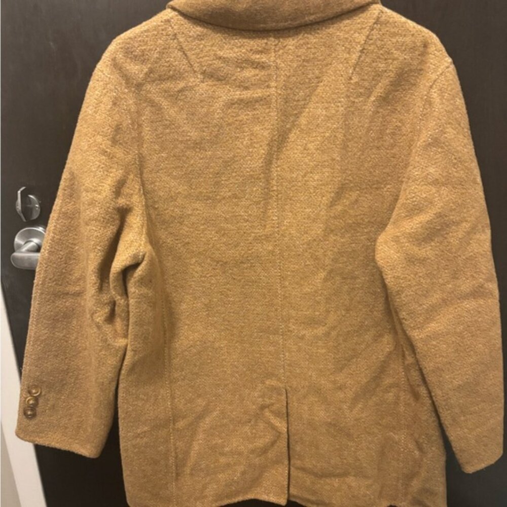 Brown Women's Blazer 100% Wool - Picture 3 of 4